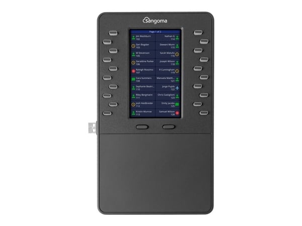 Sangoma PM200 - Tastutvidelsesmodul for VoIP-telefon - for Sangoma P310, P315, P320, P325, P330