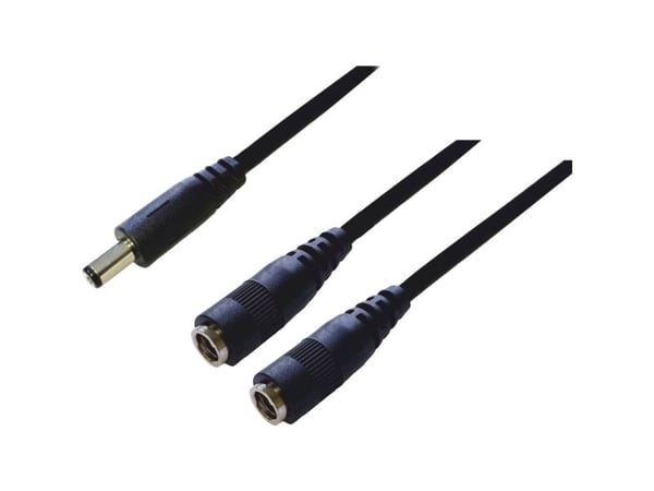 BKL Electronic DC-fordeler DC-kontakt - DC-kobling 5.5 mm 2.5 mm 0.30 m 1 stk Single