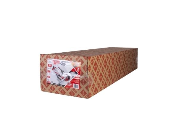 RUBI TP-102 S, 102 cm, 2 cm, Keramiska, Porslin, Kromstål, Röd, Rostfritt stål