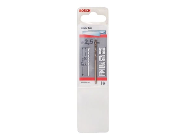 Bosch METALBOR HSS-CO S 2.5x57MM