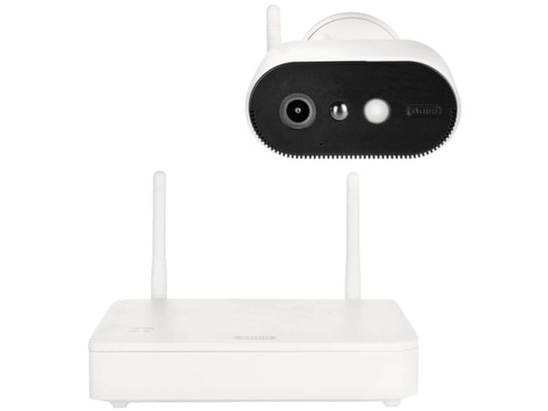 ABUS PPIC91000, IP-sikkerhetskamera, Inne & Ute, Trådløs, Tak/vegg/skrivebord, Sort, Hvit, IP65