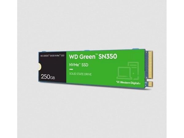Western Digital Green SN350, 250 GB, M.2, 2400 MB/s