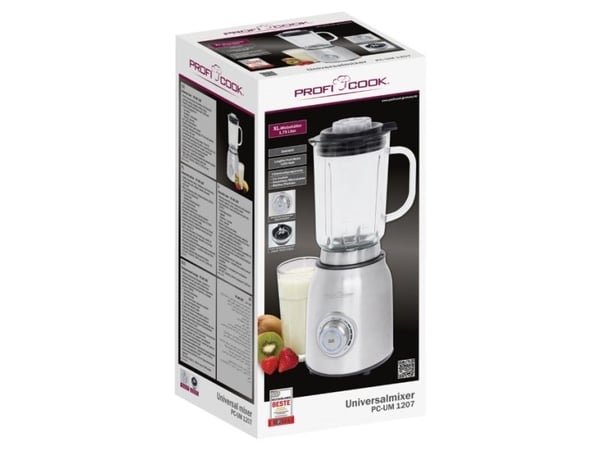ProfiCook 501207, Elektrisk visp, Rustfritt stål, Vispe, Elte, Miksing, 1,75 l, 21000 RPM, Rotasjon