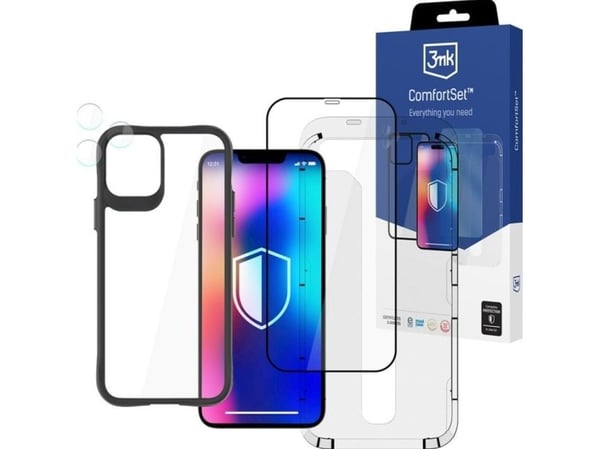 3MK Comfort Set 4in1 iPhone 12 Pro Max 6,7" 4in1 beskyttende tilbehør