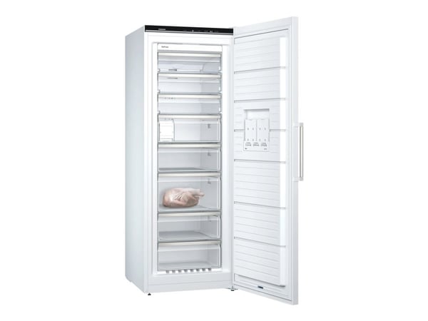 Siemens iQ500 GS58NAWCV, 366 L, 26 kg/24h, SN-T, No Frost -järjestelmä, C, Valkoinen