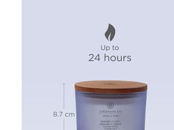 Duftlys med tre veker Serenity &amp; Rolig 312 g