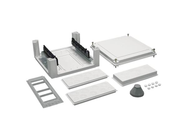 Hager U84S4N, Plast, Vit, IP54, 307 mm, 149 mm, 324 mm
