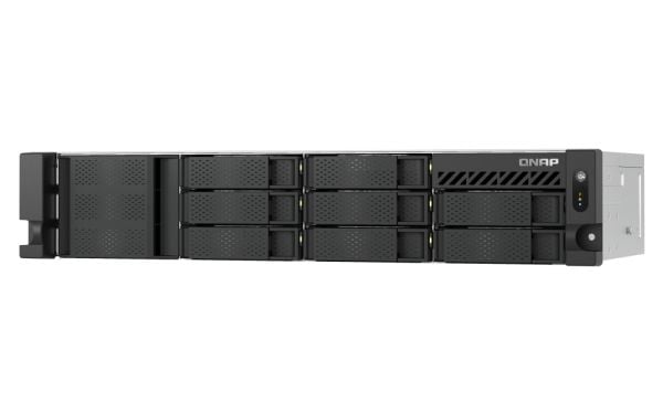 QNAP TS-855eU-RP - NAS-server - 8 fack - kan monteras i rack - SATA 6Gb/s - RAID 0, 1, 5, 6, 10, 50, 60, TM, RAID TP - RAM 8 GB - Gigabit Ethernet ...
