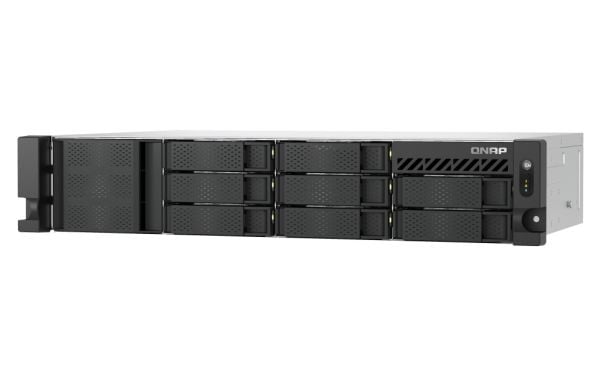 QNAP TS-855eU-RP - NAS-server - 8 fack - kan monteras i rack - SATA 6Gb/s - RAID 0, 1, 5, 6, 10, 50, 60, TM, RAID TP - RAM 8 GB - Gigabit Ethernet ...