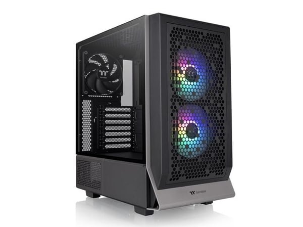 THERMALTAKE Ceres 300 TG ARGB Mid Tower -kotelon sivuikkuna musta
