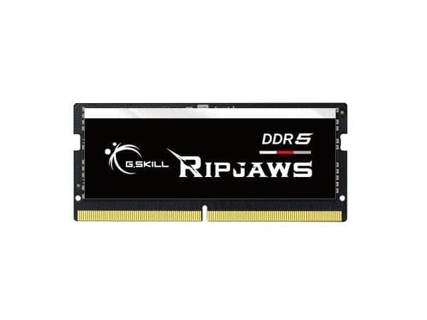 G.Skill Ripjaws - DDR5 - sett - 64 GB: 2 x 32 GB - SO DIMM 262-pin - 5600 MT/s / PC5-44800 - CL40 - 1.10 V