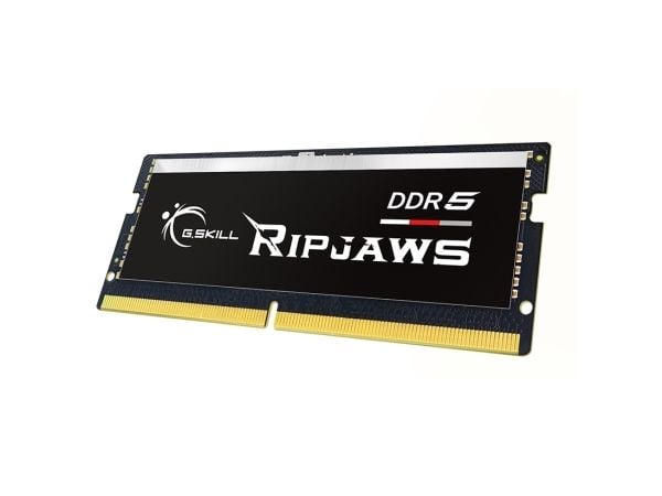 G.Skill Ripjaws - DDR5 - sett - 64 GB: 2 x 32 GB - SO DIMM 262-pin - 5600 MT/s / PC5-44800 - CL40 - 1.10 V