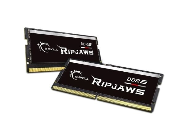 G.Skill Ripjaws - DDR5 - sett - 32 GB: 2 x 16 GB - SO DIMM 262-pin - 5600 MHz / PC5-44800 - CL46 - 1.1 V