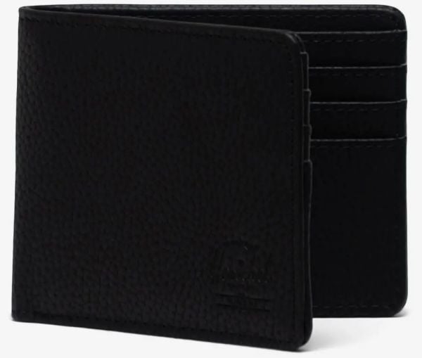 Herschel Roy Wallet, Lommebok, Sort, Vegansk skinn, Monokromatisk, Lomme, 111,8 mm