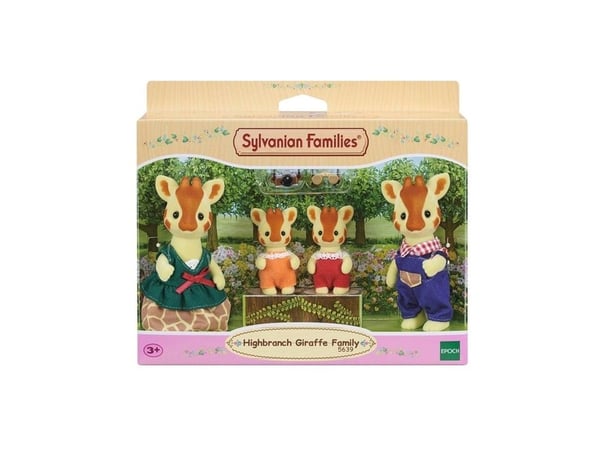 Sylvanian Families Highbranch Giraffe Family