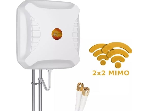 Poynting Antennas XPOL-2-5G - Antenn - cellulär - 10 dBi (för 1710 - 2700 MHz), 9 dBi (för 698 - 960 MHz), 11 dBi (för 3400 - 3800 MHz) - riktnings...
