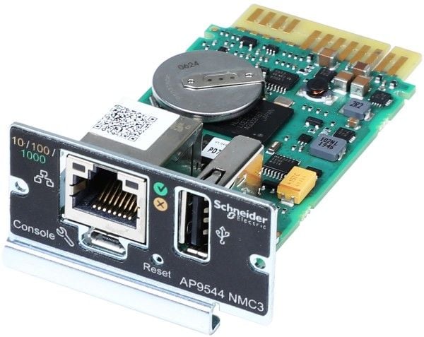 Schneider - Adapter for fjernstyrt administrasjon - Gigabit Ethernet - for P/N: SRVSL1KRARK, SRVSL2KRARK, SRVSL3KRARK