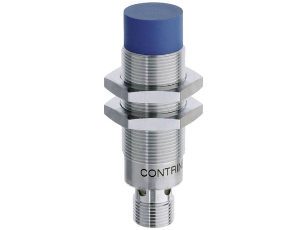 Contrinex induktiv sensor M18, ej flush, PNP DW-AS-513-M18-002