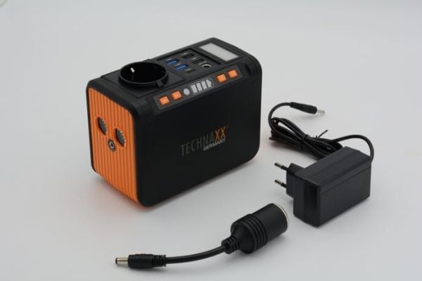 Technaxx TX-205, Lithium-Ion (Li-Ion), 20000 mAh, DC, Solar, USB, 74 Wh, Quick Charge 3.0, 120 W