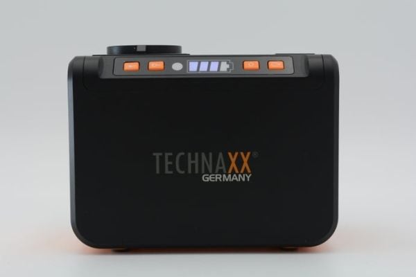 Technaxx TX-205, Lithium-Ion (Li-Ion), 20000 mAh, DC, Solar, USB, 74 Wh, Quick Charge 3.0, 120 W