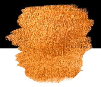 FINETEC® Premium perlemorskimrende akvarellfargekake | Magma Orange