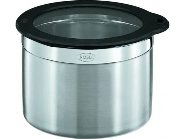 Rosle kjele med lokk 2,4 liter rustfritt stål/silikon sølv