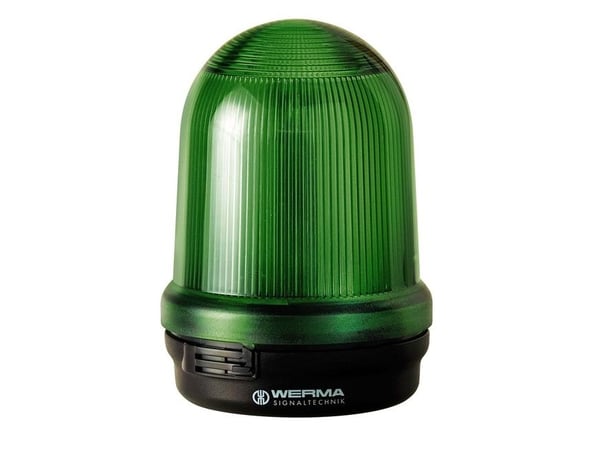 Werma 826.200.00, Vihreä, Polykarbonaatti (PC), -20 - 50 °C, IP65, 12 - 230 V, 9,8 cm