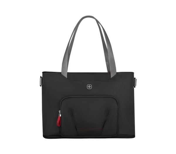 Wenger Motion Deluxe Tote - Notebook-väska - with tablet pocket - 15.6" - elegant svart