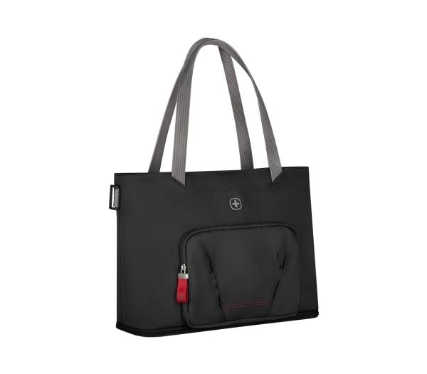 Wenger Motion Deluxe Tote - Notebook-väska - with tablet pocket - 15.6" - elegant svart