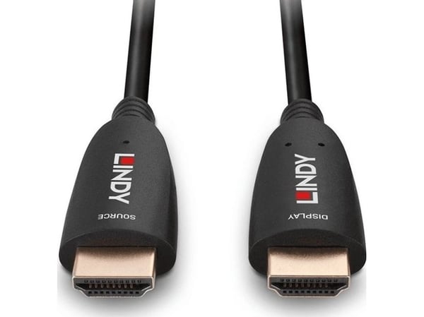 Lindy 38510, 10 m, HDMI Type A (Standard), HDMI Type A (Standard), 48 Gbit/s, Svart