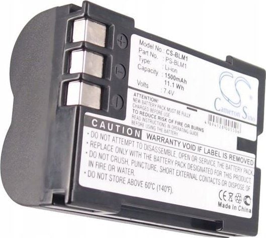 Cameron Sino akkumulator, batteritype Blm-1 / Ps-blm1 / Blm1 til Olympus / Cs-blm1
