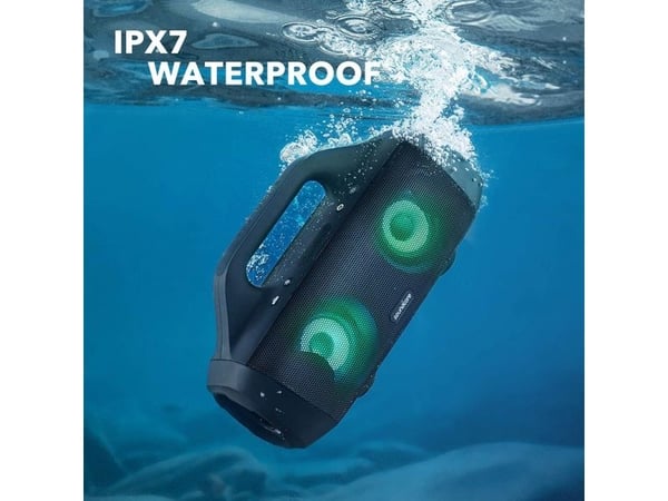 Soundcore Select Pro - Boombox-høyttaler - for bærbar bruk - trådløs - Bluetooth - Appstyrt - 30 watt (Total)