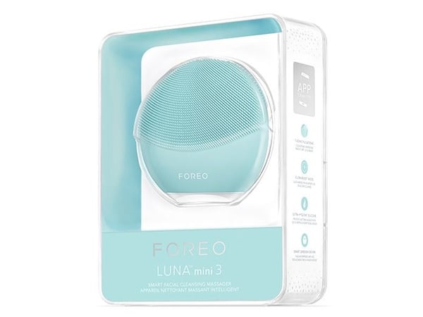 Foreo Luna Mini 3, Pulserende, Mynte, Batteri, Innebygd batteri, Lithium-Ion (Li-Ion), 3.7 V