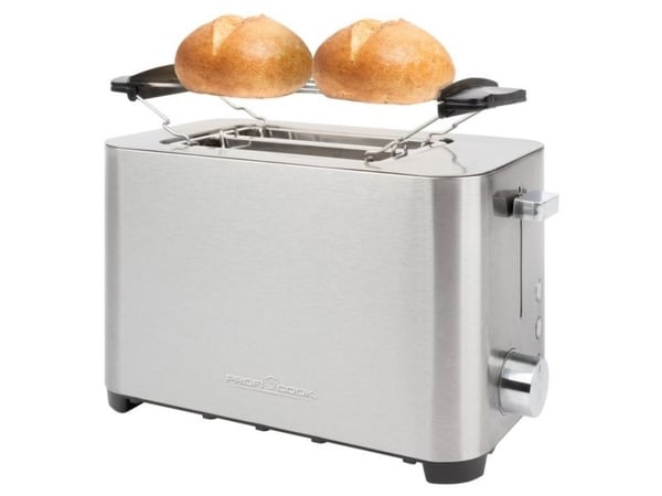 ProfiCook PC-TA 1251, 2 plate(r), Rustfritt stål, Rustfritt stål, Nivå, Svingbar, 750 W, 220 - 240 V