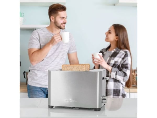 ProfiCook PC-TA 1251, 2 plate(r), Rustfritt stål, Rustfritt stål, Nivå, Svingbar, 750 W, 220 - 240 V