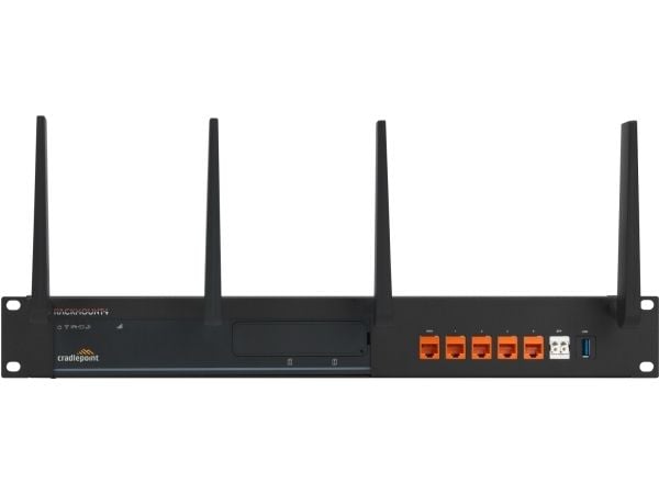 Rackmount.IT RM-CR-T1, Brannmur-rackmontering, Sort, 1.3U, MERAKI Z4, 483 mm, 216 mm