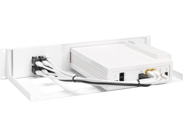 Rackmount.IT RM-FB-T5, Palomuurin kotelokiinnitys, Valkoinen, 1 kpl