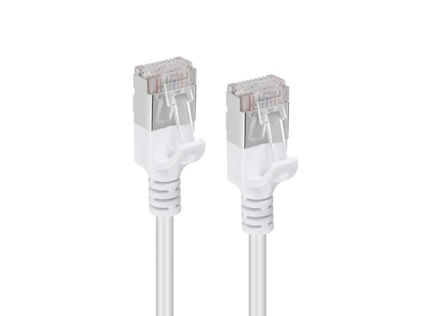 Microconnect V-FTP6A03W-SLIM, 3 m, Cat6a, U/FTP (STP), RJ-45, RJ-45