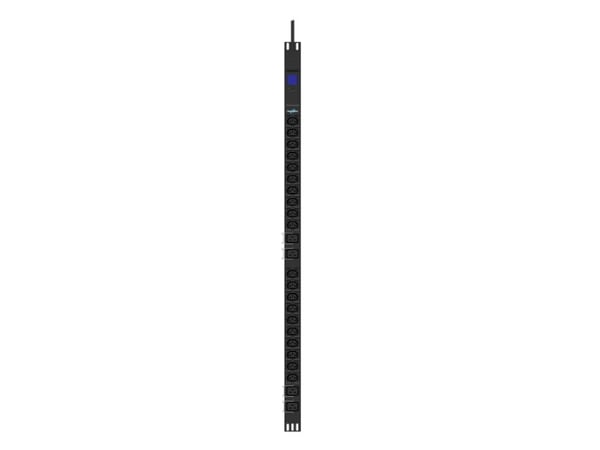 PowerWalker 10133031, Grunnleggende, 0U, Vertikal, Sort, 24 AC-utganger, C13 kopling, C19 kopling
