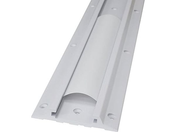 Ergotron 34" Wall Track - Monteringskomponent (väggspår) - vit