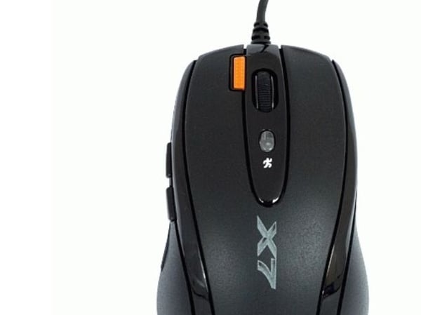 A4Tech X-710BH mus høyrehendt USB Type-A optisk 2000 DPI