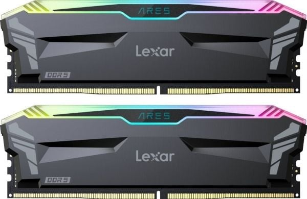 RAM Lexar Memory ddr5 ares rgb gaming 32gb(2*16gb)/6400 svart