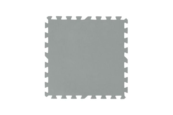 Bestway 58639, Gulv beskytter, Grå, Polyethylen, firkant, 666 g, 500 x 500 mm
