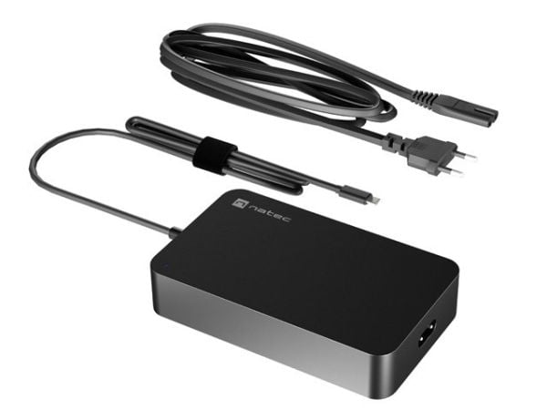 NATEC Grayling, Bärbar dator, inomhus, 110 - 240 V, 50 - 60 hz, 90 W, 5 - 20 V