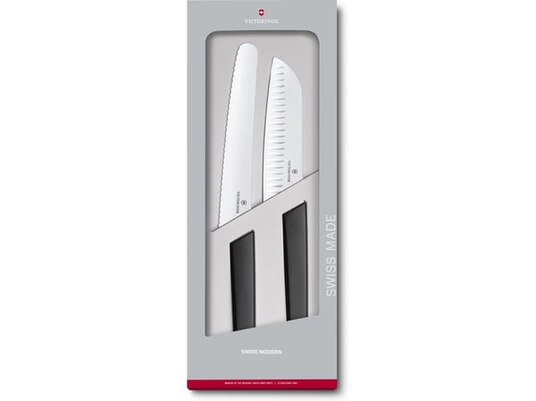Victorinox 6.9093.22G, Knivsett, Rustfritt stål, Polypropylen, Rustfritt stål, Svart, 22 cm