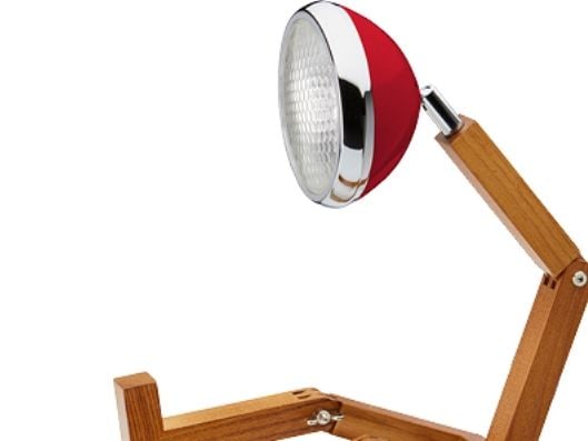 Piffany Copenhagen Piffany Mr. Wattson Original bordlampe Flash rød