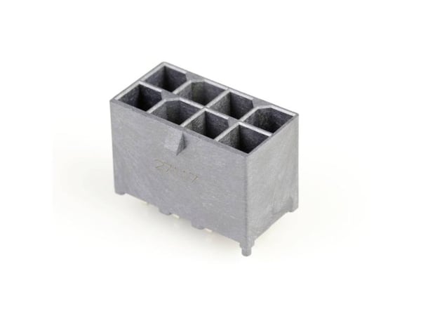 Molex uppoasennettava pistorasia (vakio) Napojen kokonaismäärä 8 Ruudukon mitat: 5,70 mm 1720650208 1 kpl Lokero