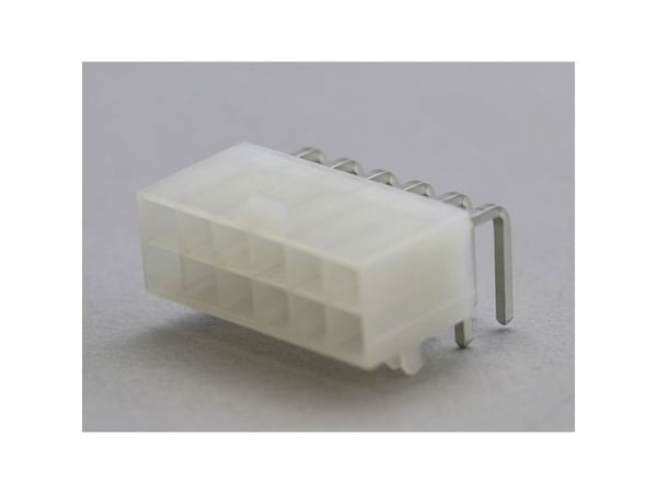 Molex infällningssockellista (standard) totalt antal poler 12 39301120 - 1 st Bulk