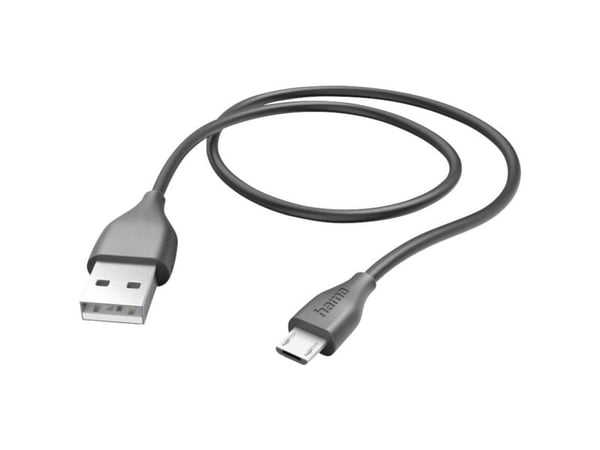 Hama 00201586, 1,5 m, Micro-USB A, USB A, USB 2.0, 0,48 Gbit/s, Svart