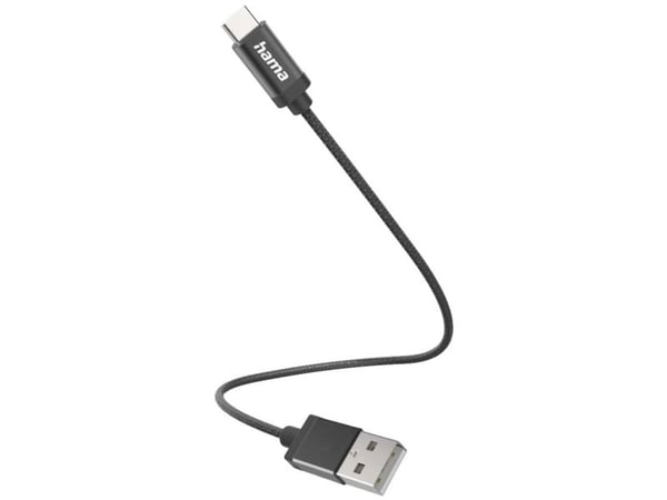 Hama 00201600, 0,2 m, USB A, USB C, USB 2.0, 480 Mbit/s, Lajittelu